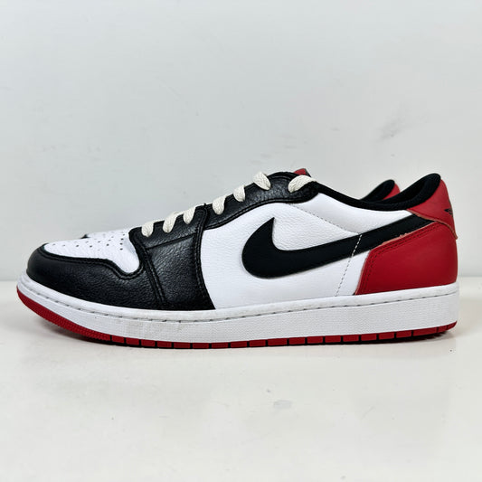 CZ0790 106  Jordan 1 Retro Low OG Black Toe (2023) [USED] - 12 M (Used)