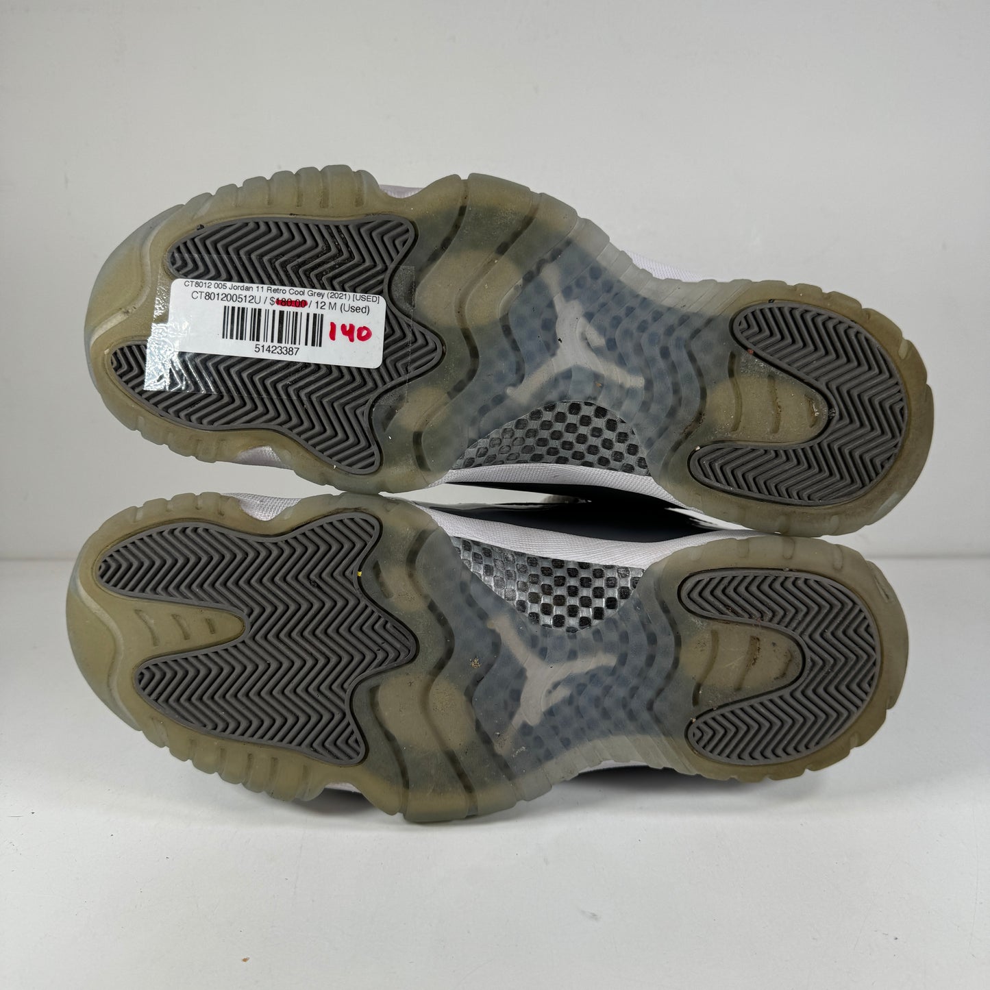 CT8012 005 Jordan 11 Retro Cool Grey (2021) [USED] - 12 M (Used)