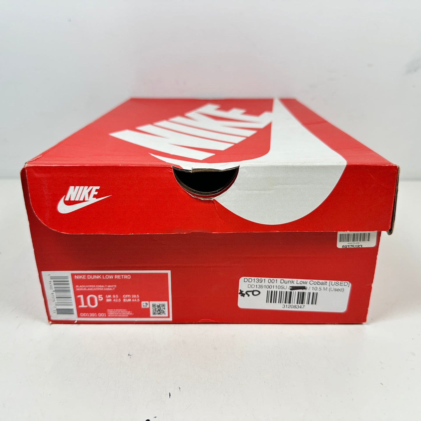 DD1391 001 Dunk Low Cobalt [USED] - 10.5 M (Used)