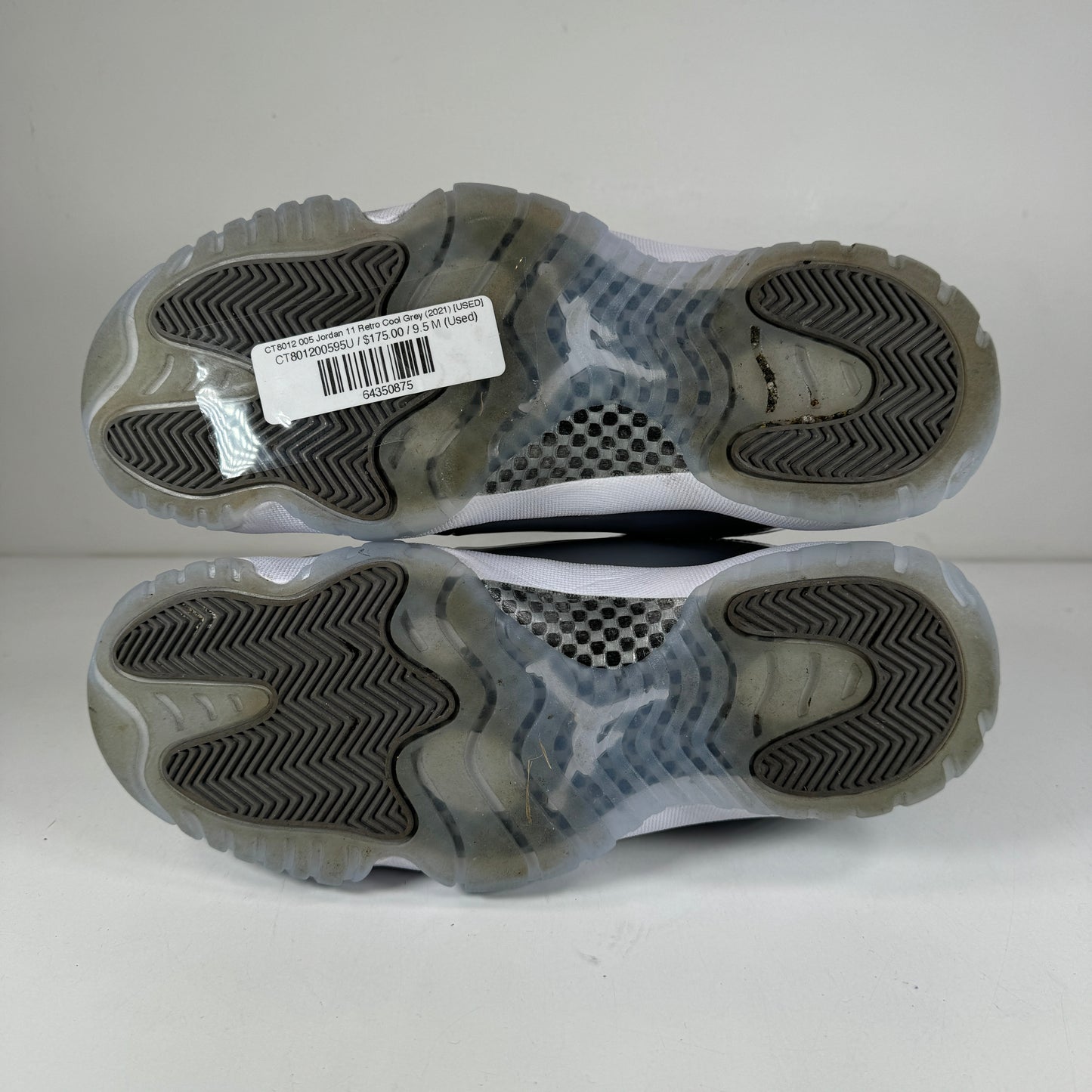 CT8012 005 Jordan 11 Retro Cool Grey (2021) [USED] - 9.5 M (Used)