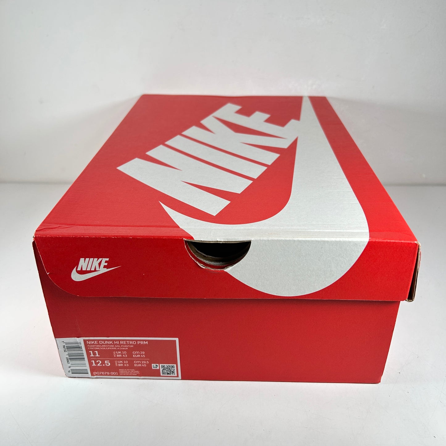 DQ7679 001 Nike Dunk High Tan Suede White [USED] - 11 M (Used)