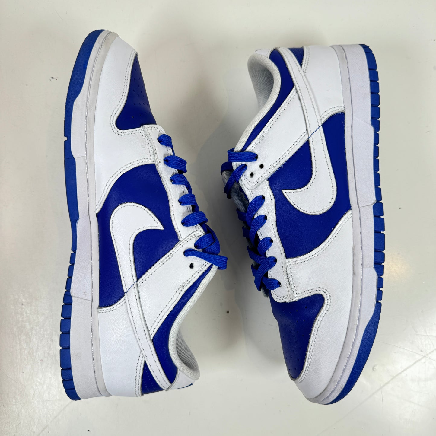 DD1391 401 Nike Dunk Low Racer Blue White [USED] - 9.5 M (Used)