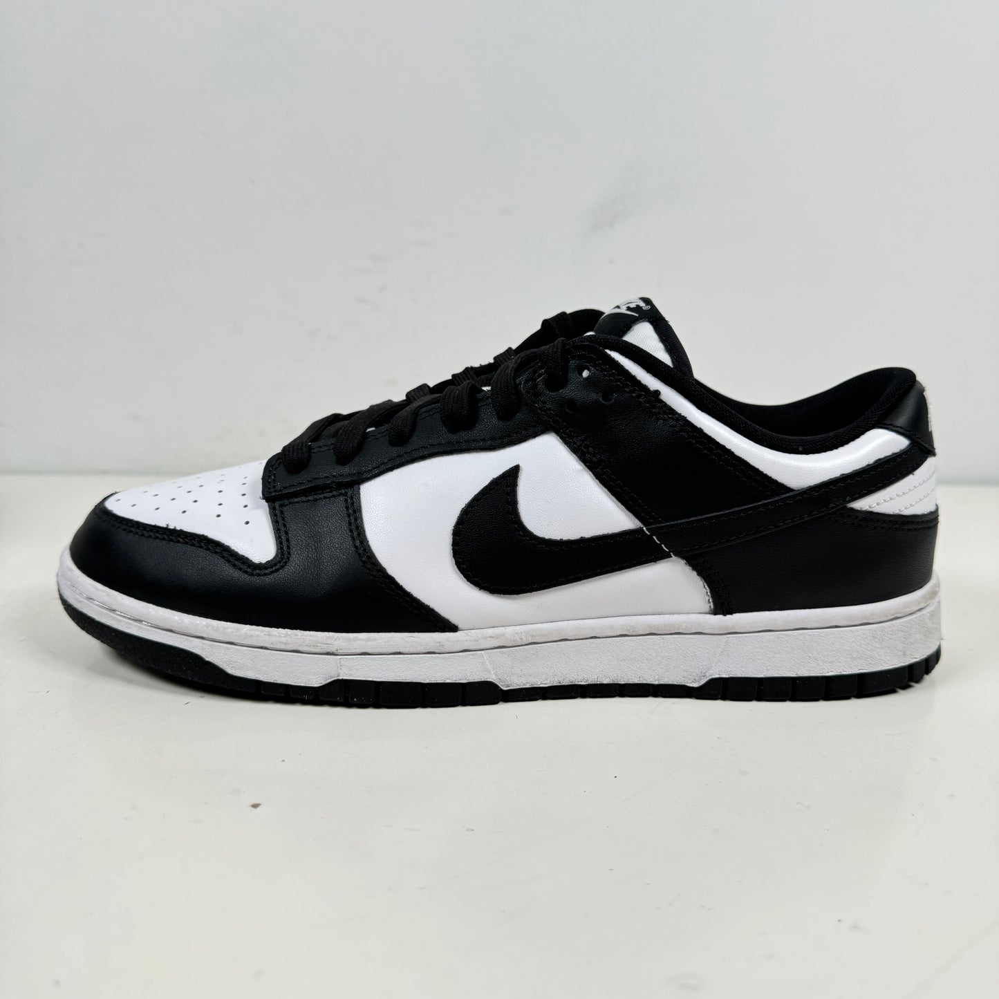 DD1391 100 Dunk Low White Black [USED] - 11 M (Used) (No Box)