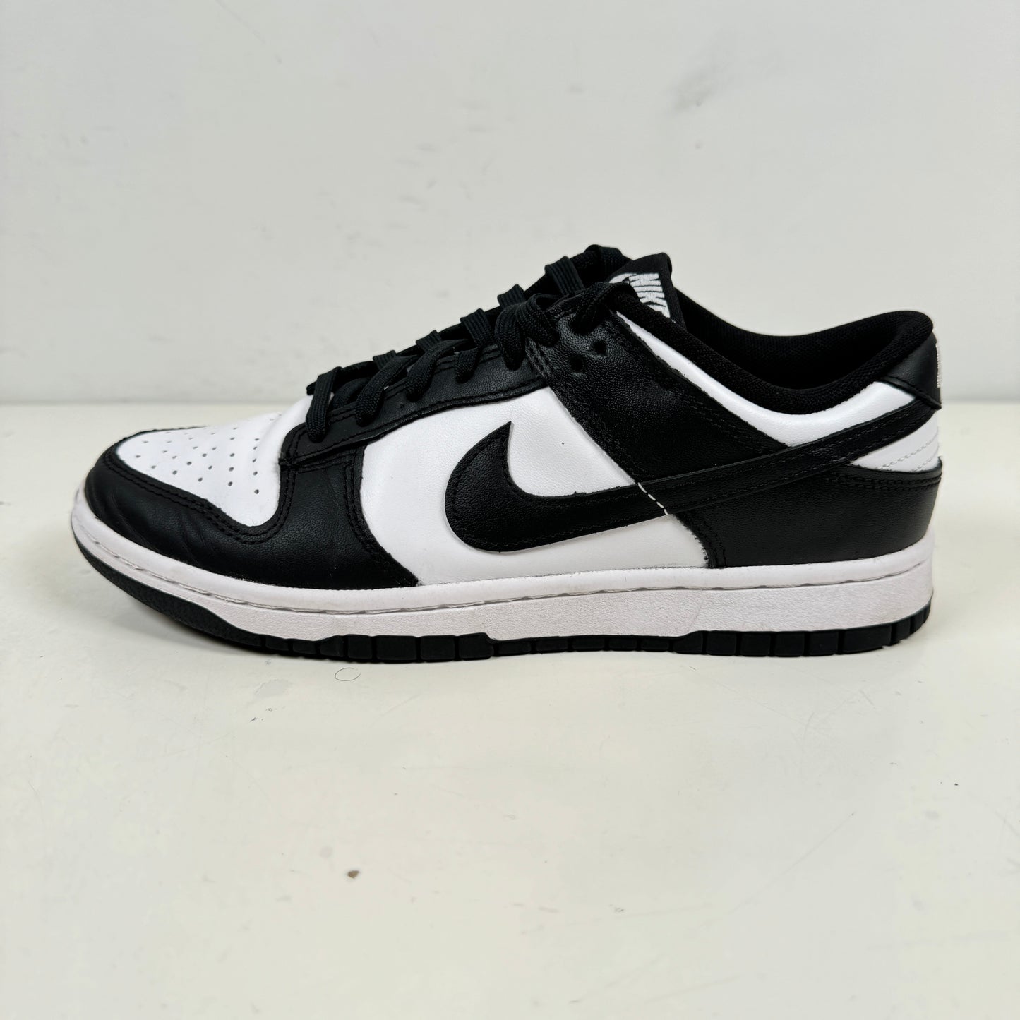 DD1391 100 Dunk Low White Black [USED] - 7.5 M (Used) (Replace Box)