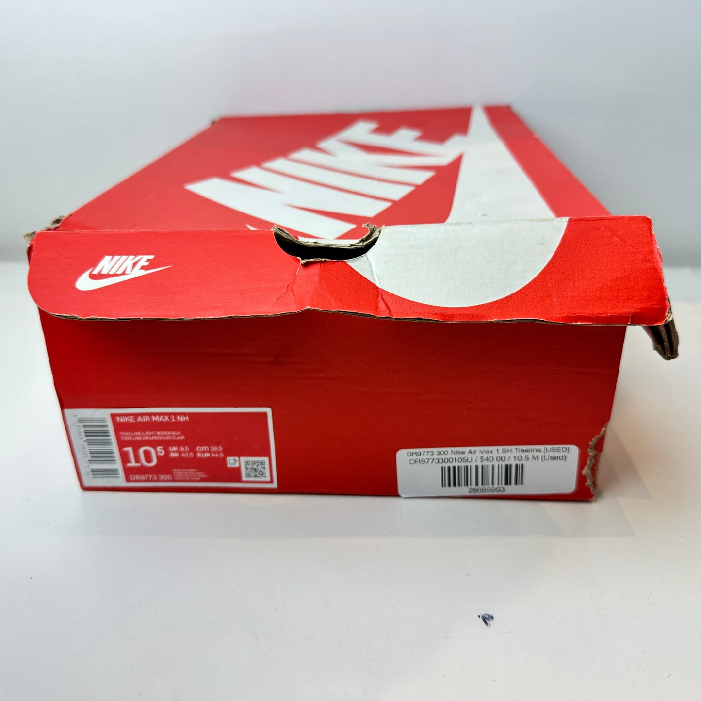 DR9773 300 Nike Air Max 1 SH Treeline [USED] - 10.5 M (Used)