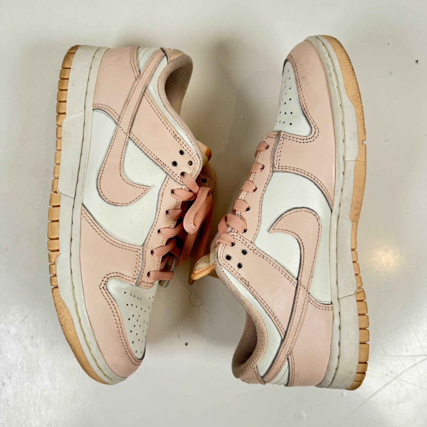 DD1503 102 Nike Dunk Low Orange Pearl [USED] - 8 W (Used)