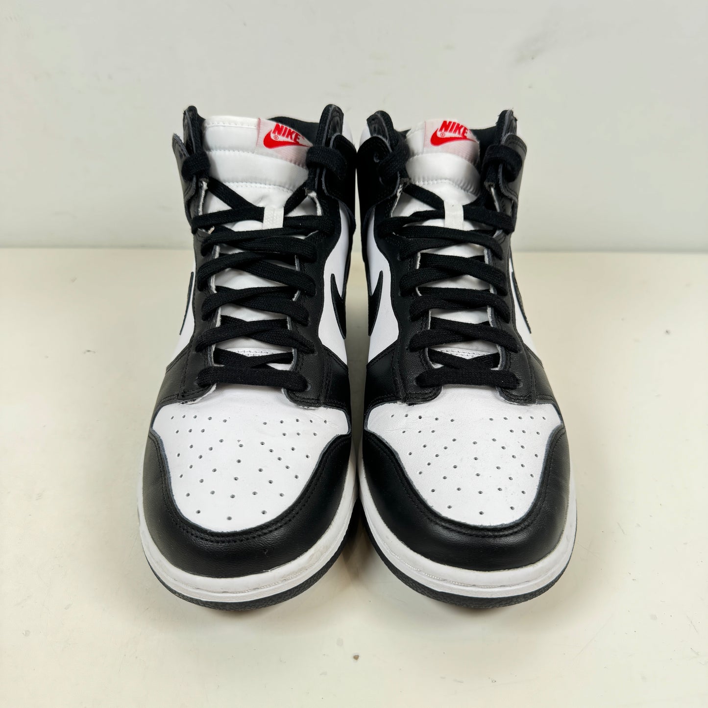 DD1869 103 Nike Dunk High Panda (2021) (Women's) [USED] - 12 W (Used)