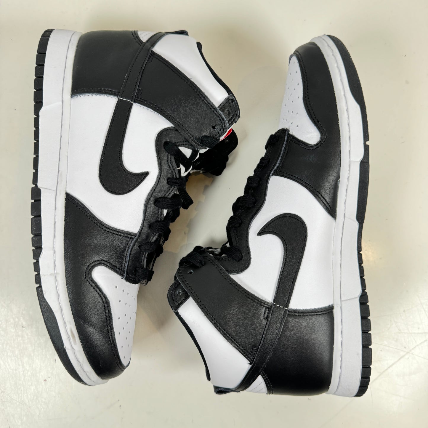 DD1869 103 Nike Dunk High Panda (2021) (Women's) [USED] - 12 W (Used)