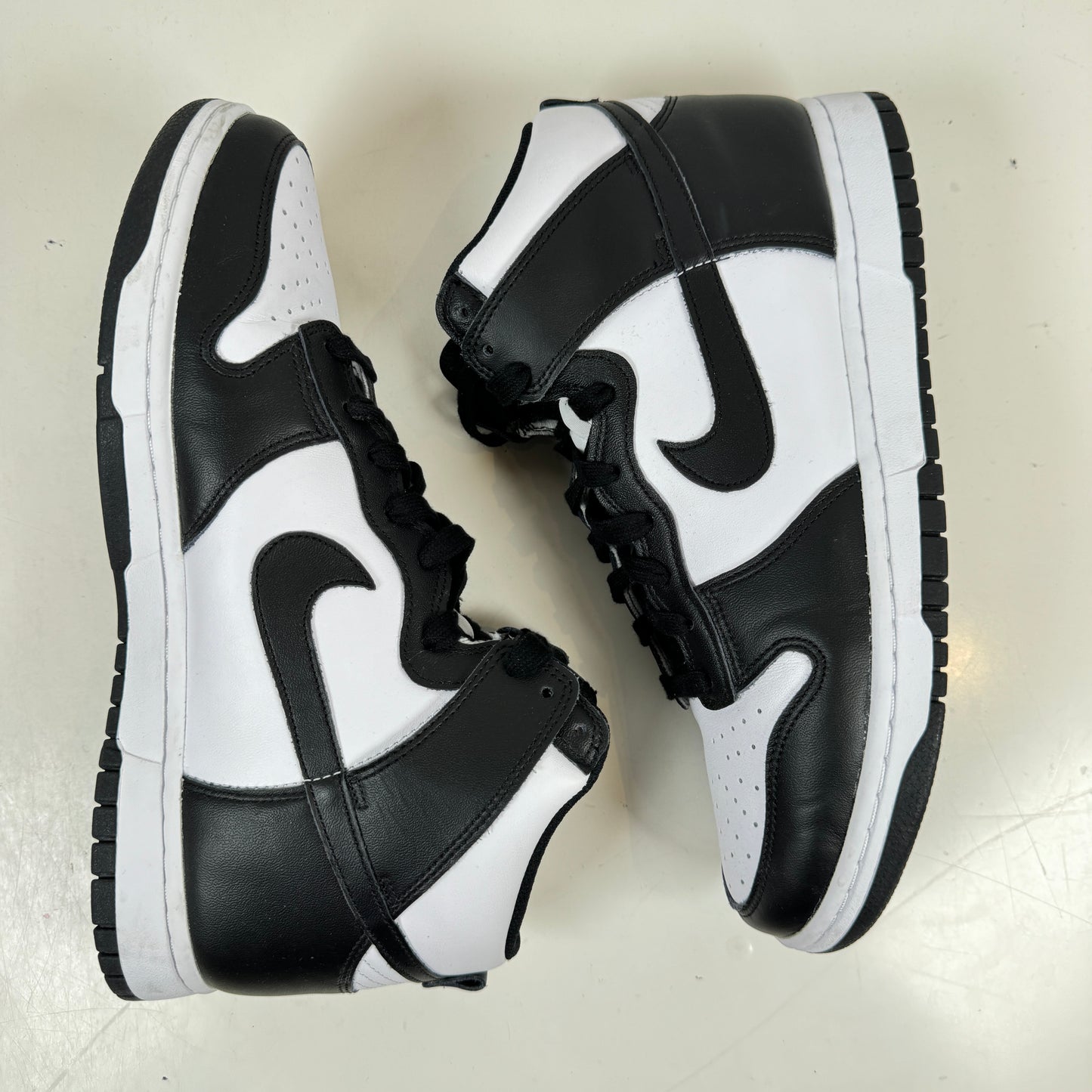 DD1869 103 Nike Dunk High Panda (2021) (Women's) [USED] - 12 W (Used)