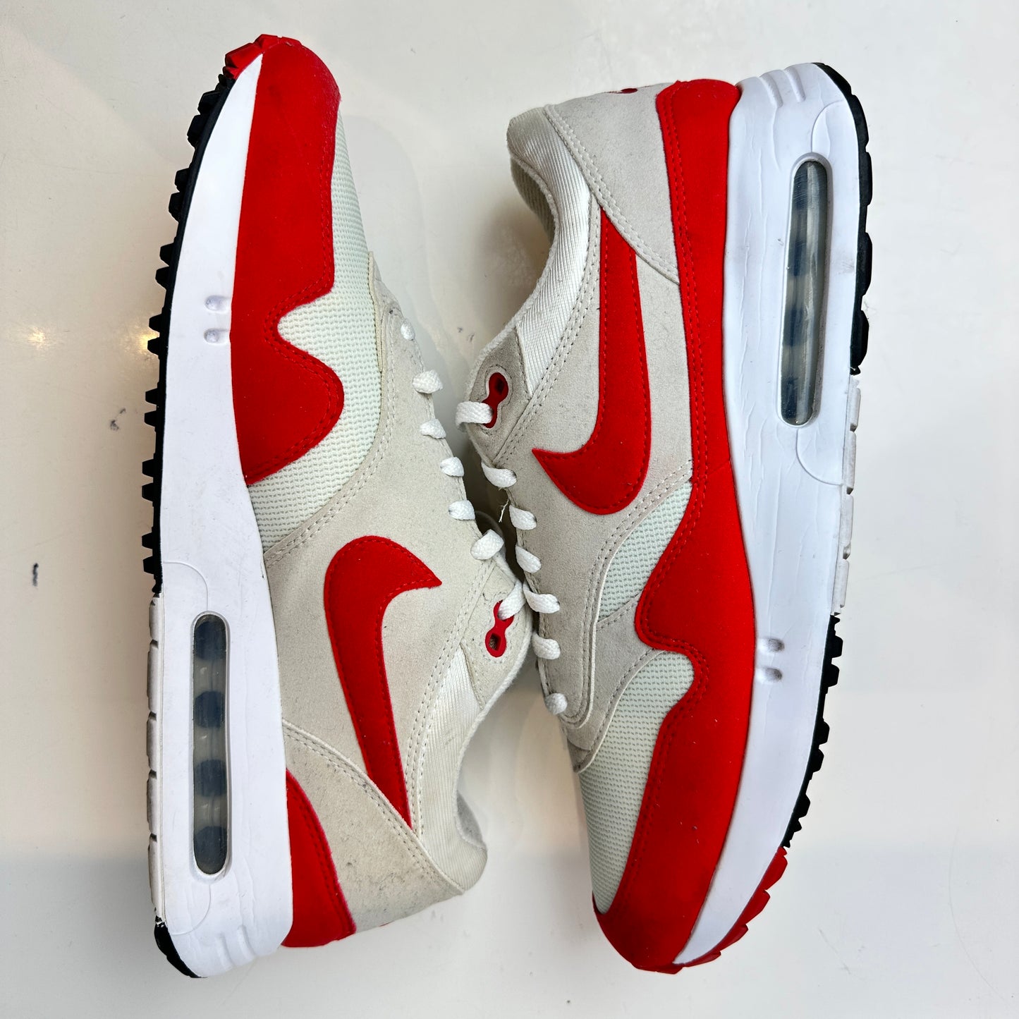 DV1403 160 Nike Air Max 1 '86 OG Golf Big Bubble Sport Red [USED] - 11 M (Used)