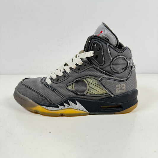 CT8480 001 Jordan 5 Blanco roto Negro