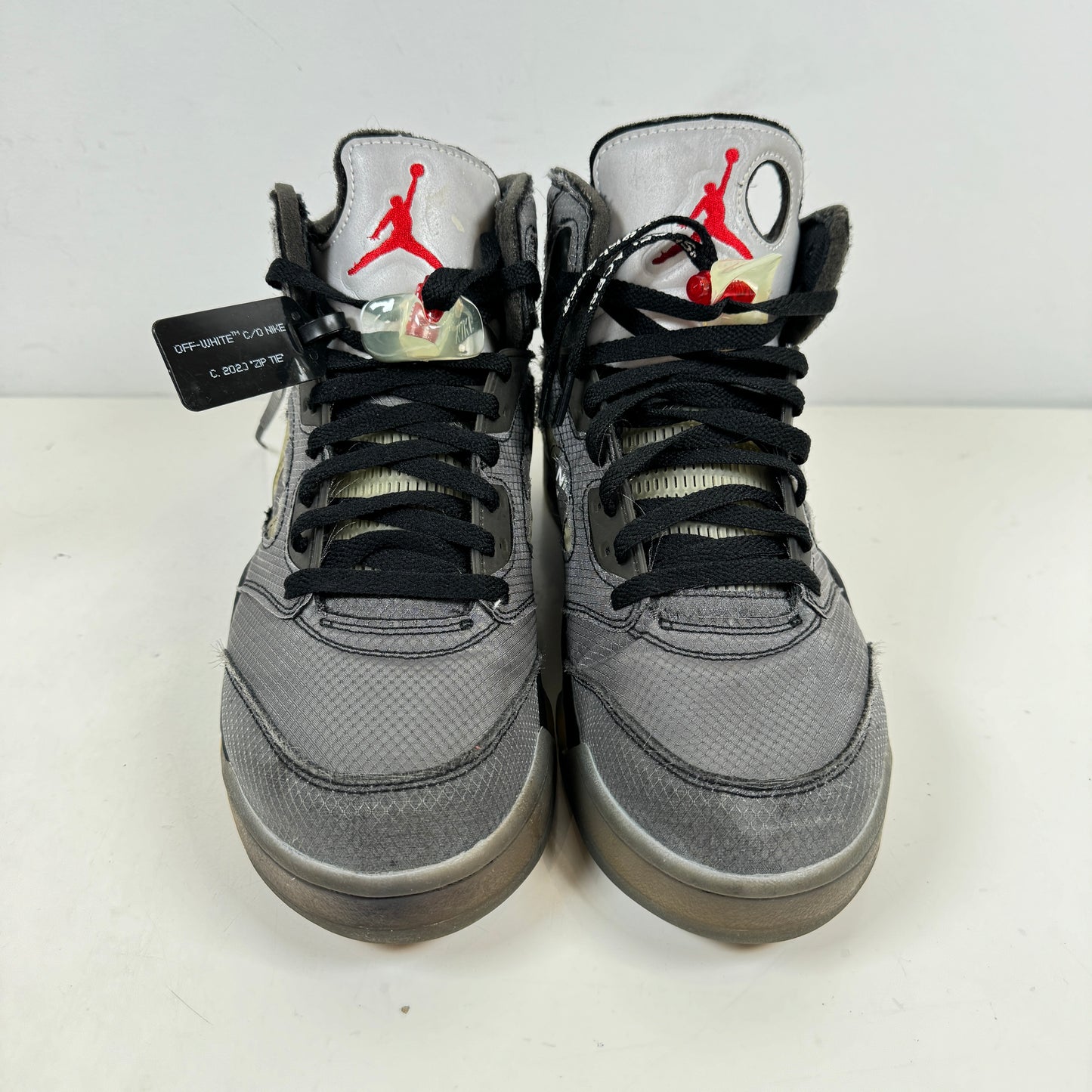 CT8480 001 Jordan 5 Off-White Black [USED] - 13 M (Used) (Replace Box)