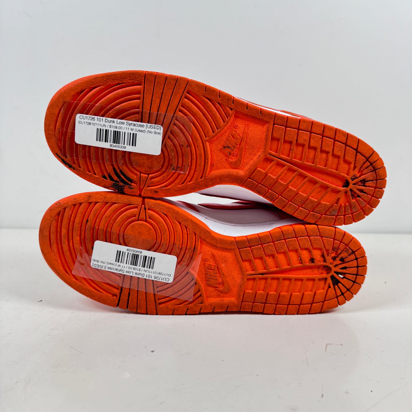 CU1726 101 Dunk Low Syracuse [USED] - 11 M (Used) (No Box)