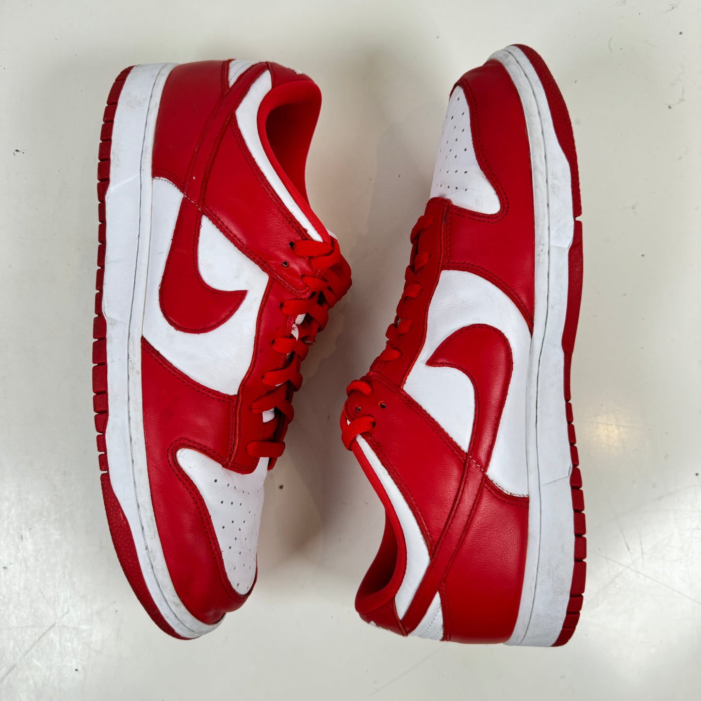 CU1727 100 Dunk Low University Red [USED] - 13 M (Used)