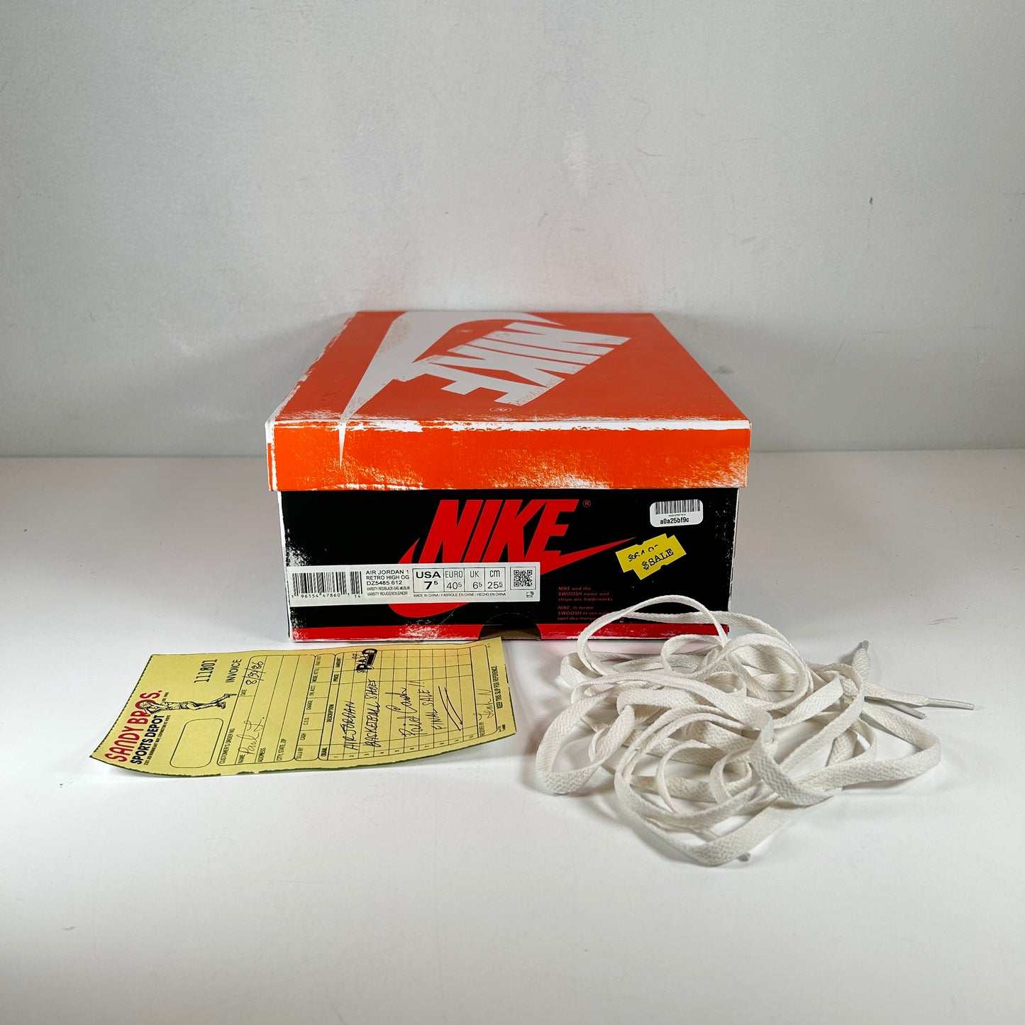 DZ5485 612 Jordan 1 Retro High OG Chicago Lost And Found [USED] - 7.5 M (Used)