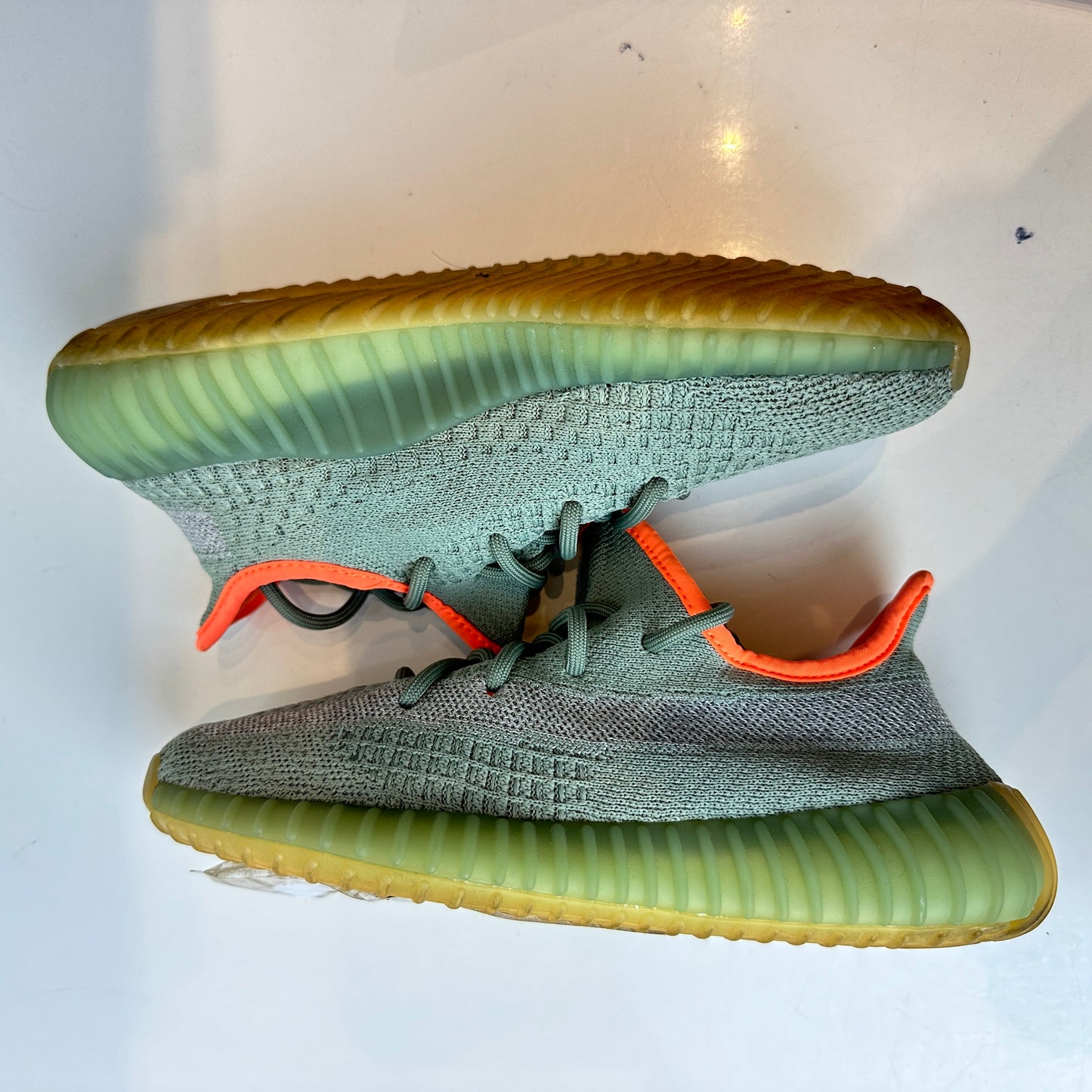 FX9035 adidas Yeezy Boost 350 V2 Desert Sage [USED] - 5 M (Used)
