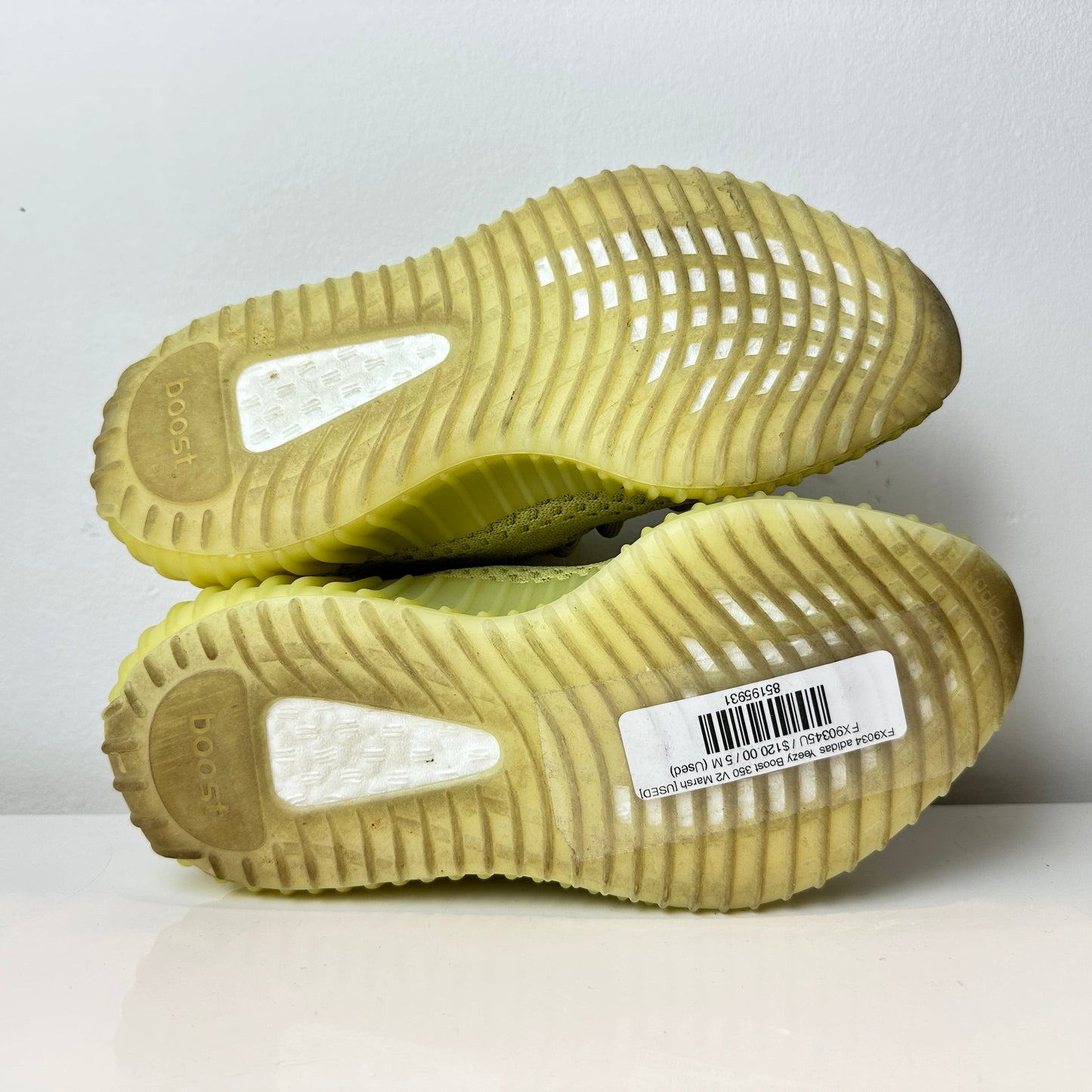 FX9034 adidas Yeezy Boost 350 V2 Marsh [USED] - 5 M (Used)