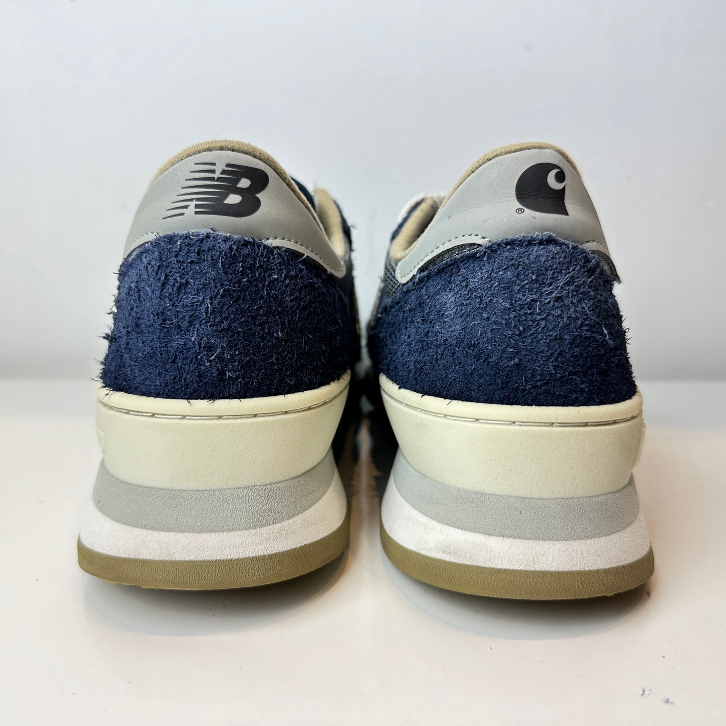 M990CH1 New Balance 990v1 Carhartt WIP MiUSA Dark Navy [USED] - 7.5 M (Used) (No Box)