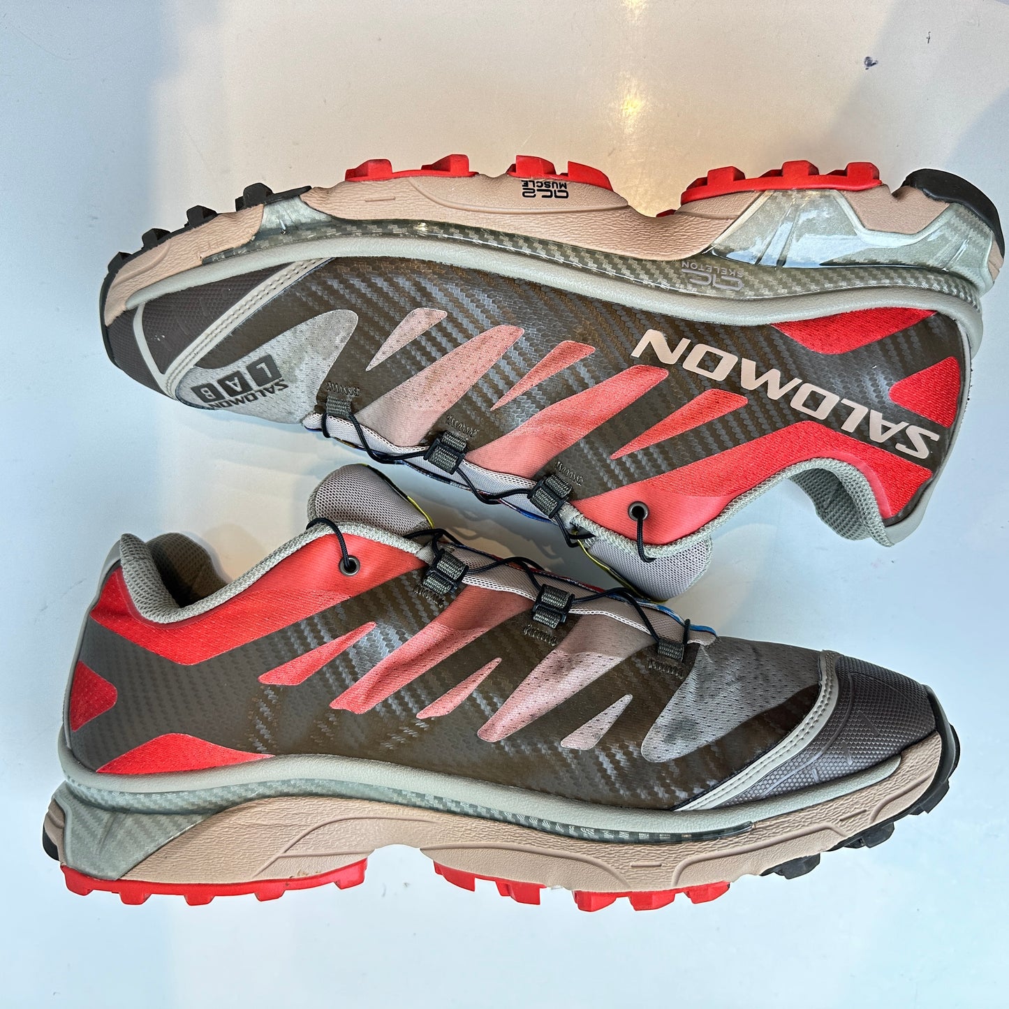 L47299500 Salomon XT-4 OG Wren Aurora Red [USED] - 13 M (Used) (No Box)