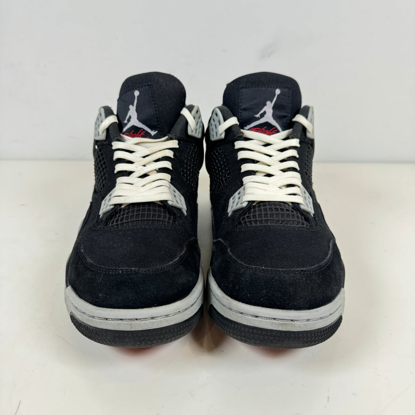 DH7138 006 Jordan 4 Retro SE Black Canvas [USED] - 11 M (Used) (No Box)