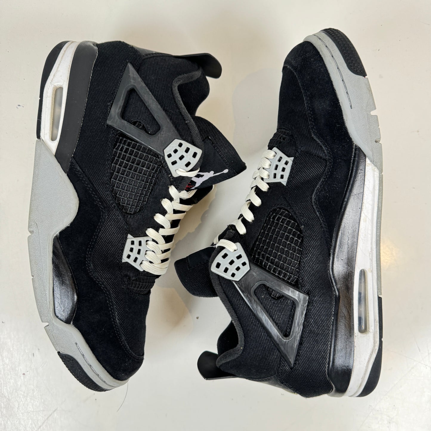 DH7138 006 Jordan 4 Retro SE Black Canvas [USED] - 11 M (Used) (No Box)