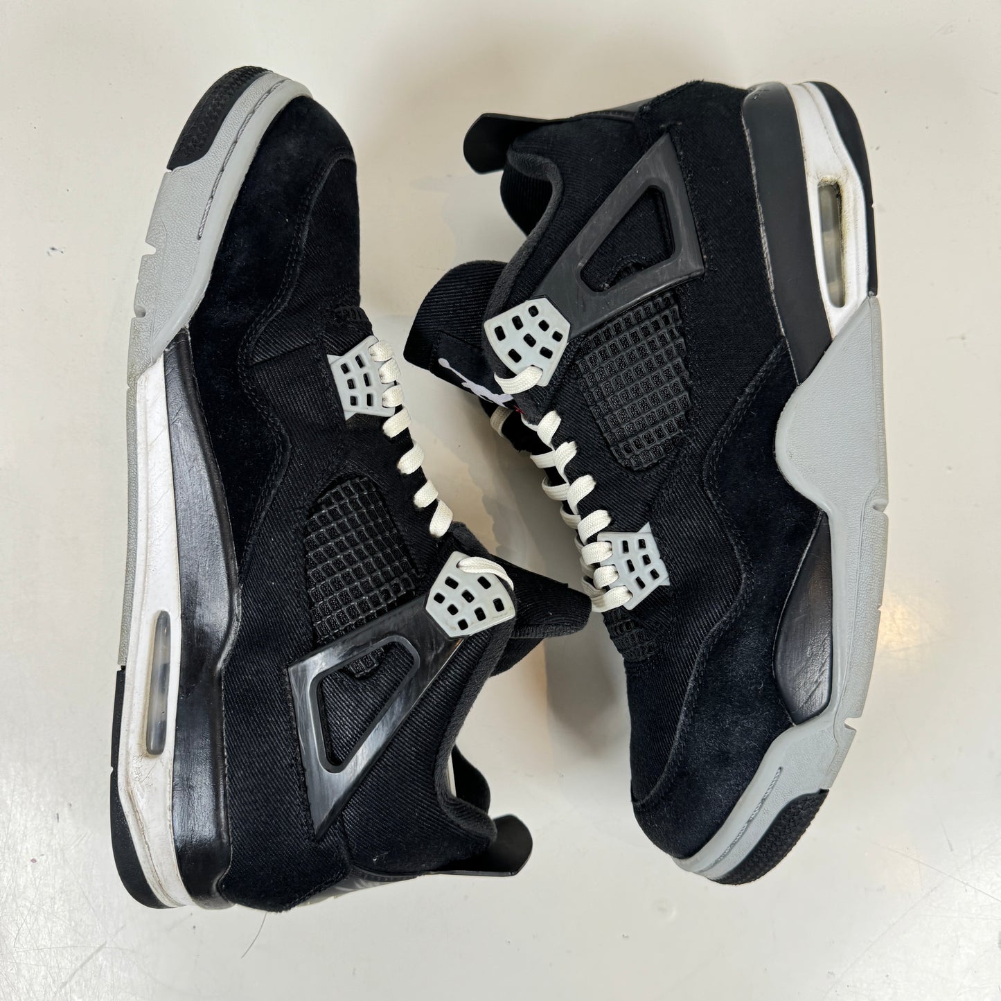 DH7138 006 Jordan 4 Retro SE Black Canvas [USED] - 11 M (Used) (No Box)