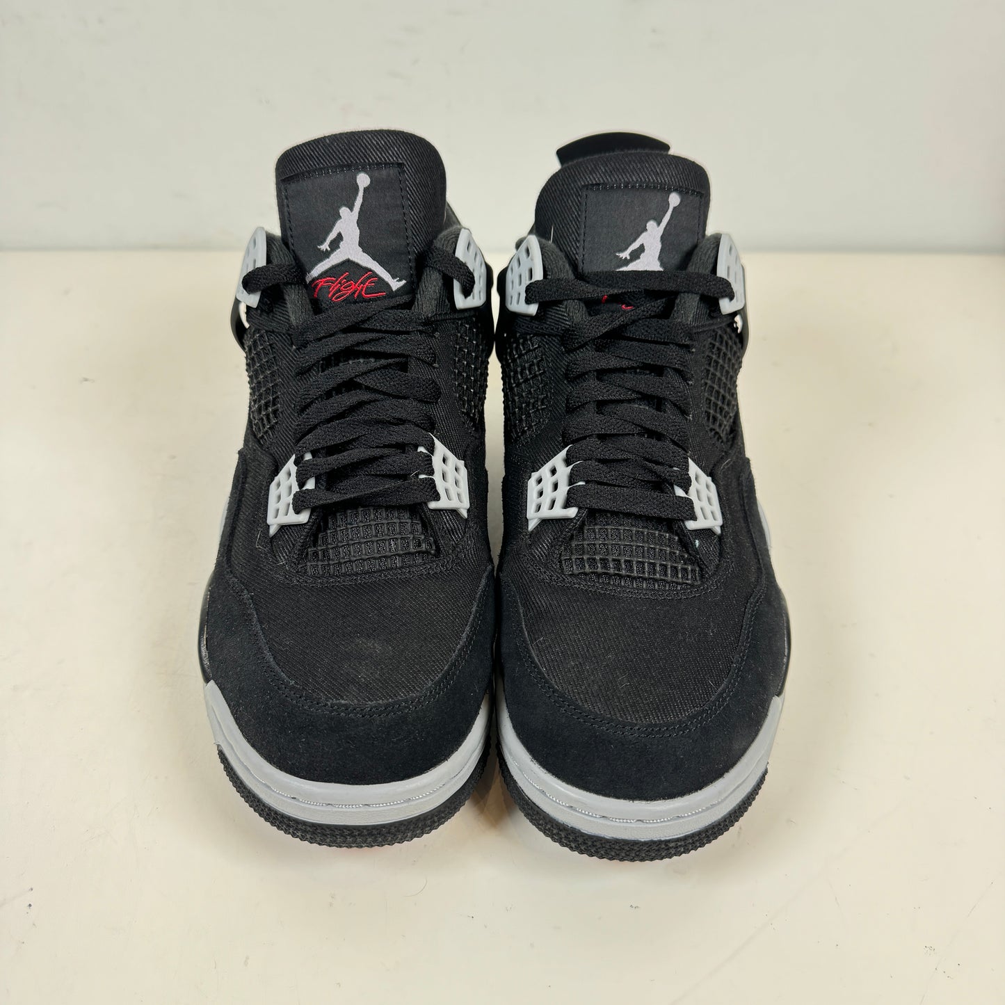 DH7138 006 Jordan 4 Retro SE Black Canvas [USED] - 9 M (Used)