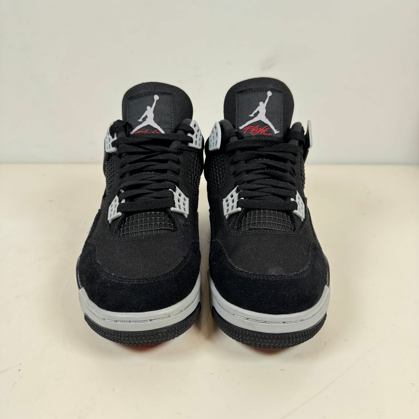 DH7138 006 Jordan 4 Retro SE Black Canvas [USED] - 9.5 M (Used)