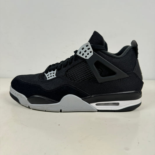 DH7138 006 Jordan 4 Retro SE Black Canvas [USED] - 12 M (Used)