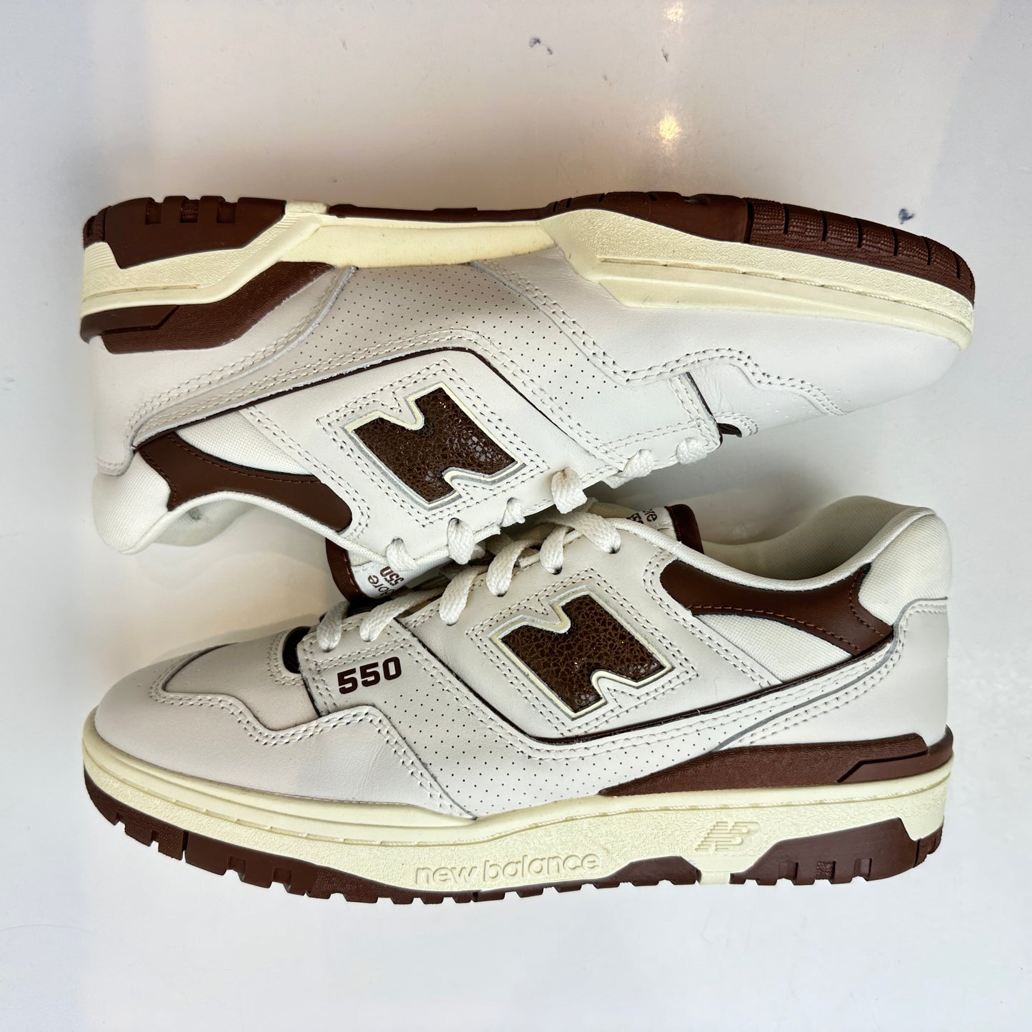 BB550AB1 New Balance 550 Aime Leon Dore Brown [USED] - 7.5 M (VNDS)