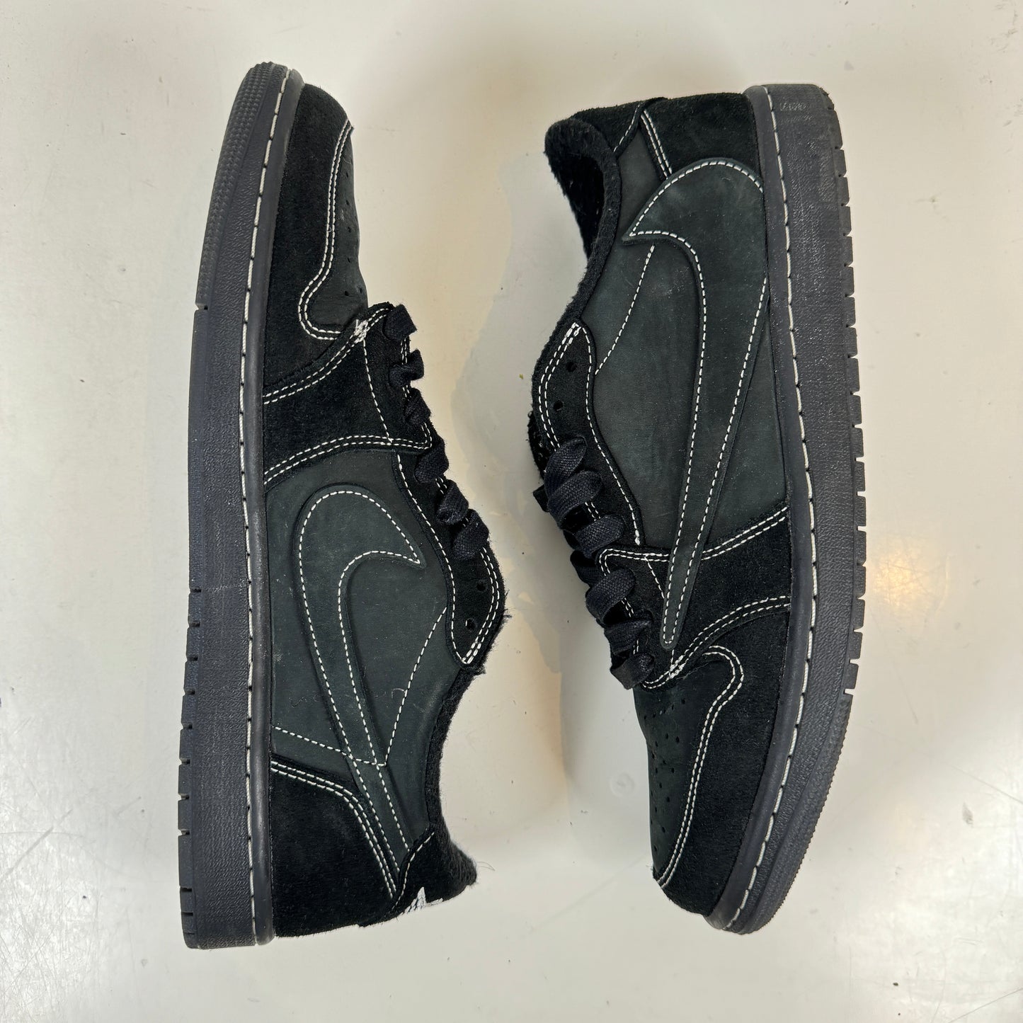 DM7866 001 Jordan 1 Retro Low OG Travis Scott Black Phantom [USED] - 11 M (Used) (Replace Box)