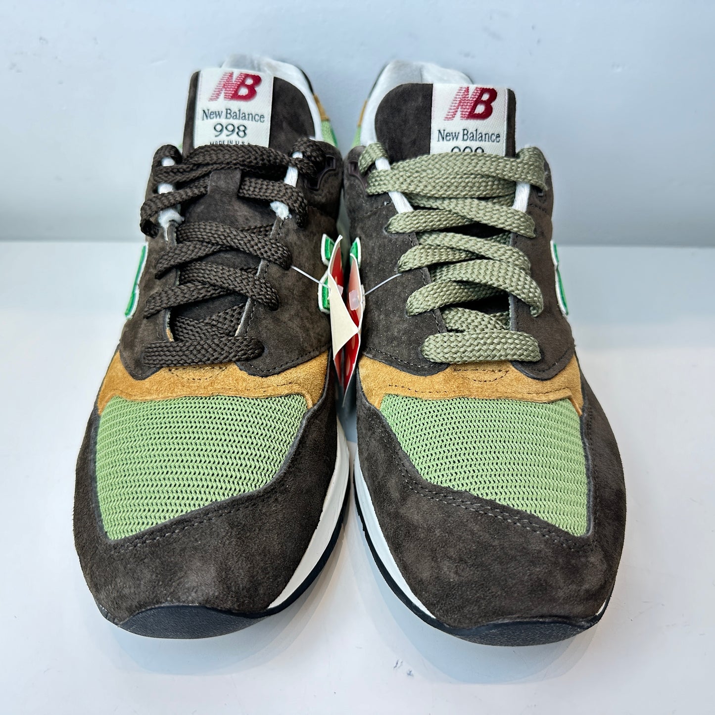 U998BG New Balance 998 MiUSA Teddy Santis Brown Green [USED] - 11 M (Used)