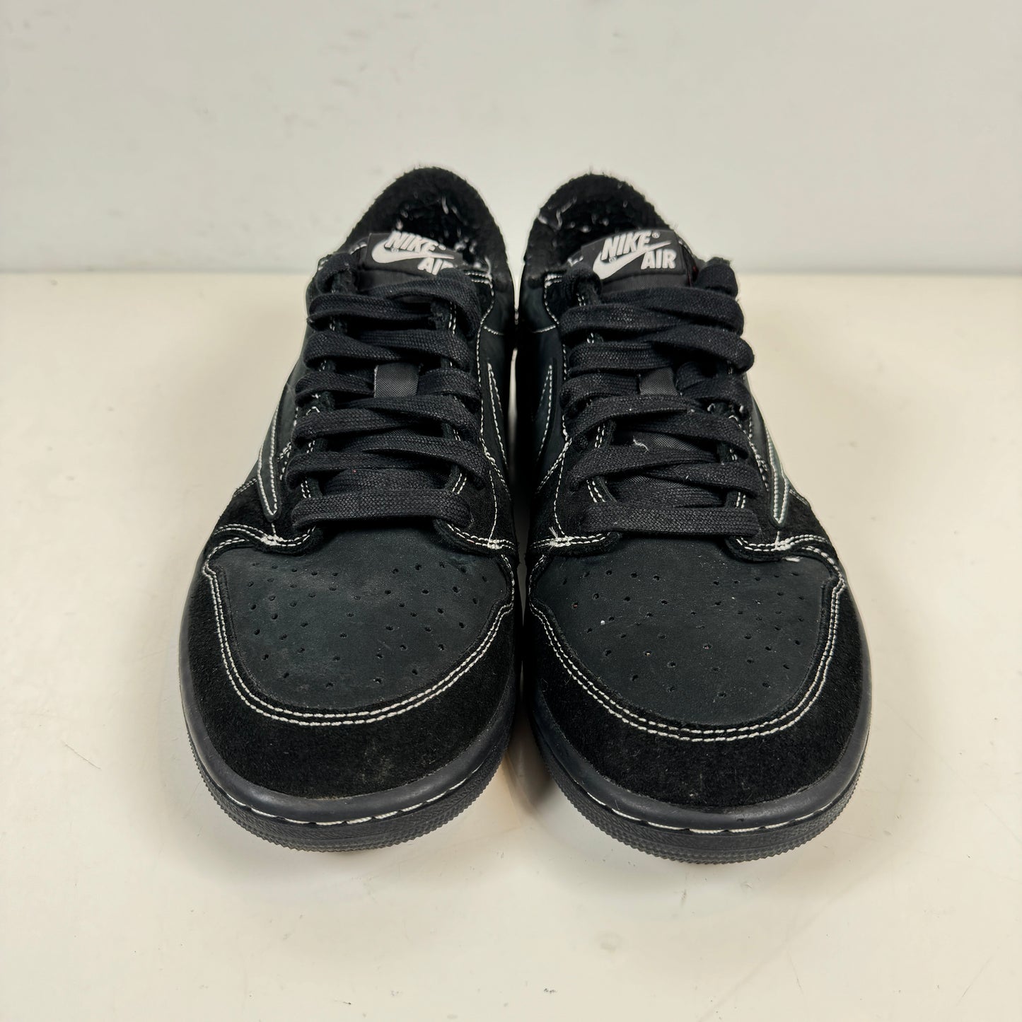 DM7866 001 Jordan 1 Retro Low OG Travis Scott Black Phantom [USED] - 11 M (Used)