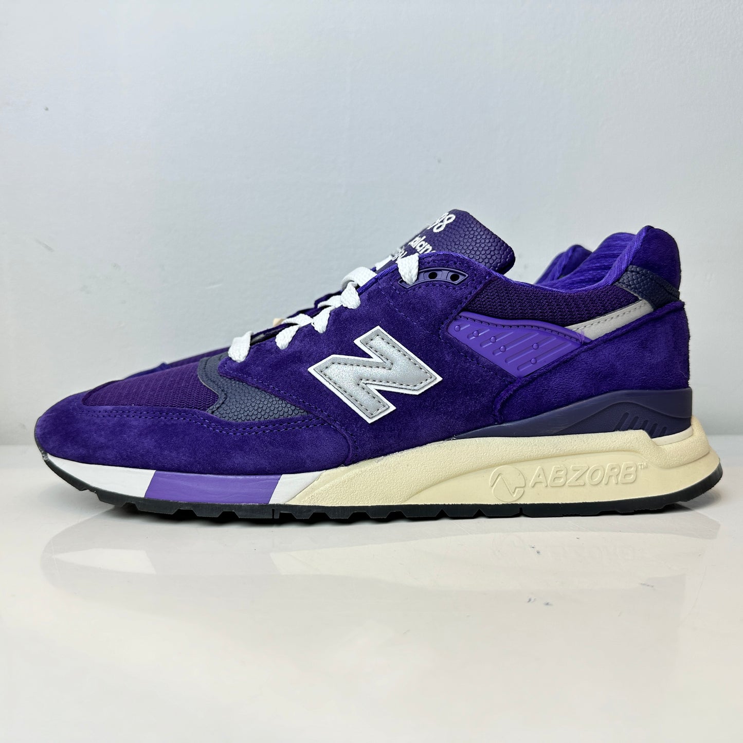 U998TE New Balance 998 MiUSA Teddy Santis Plum Purple [USED] - 11 M (Used)