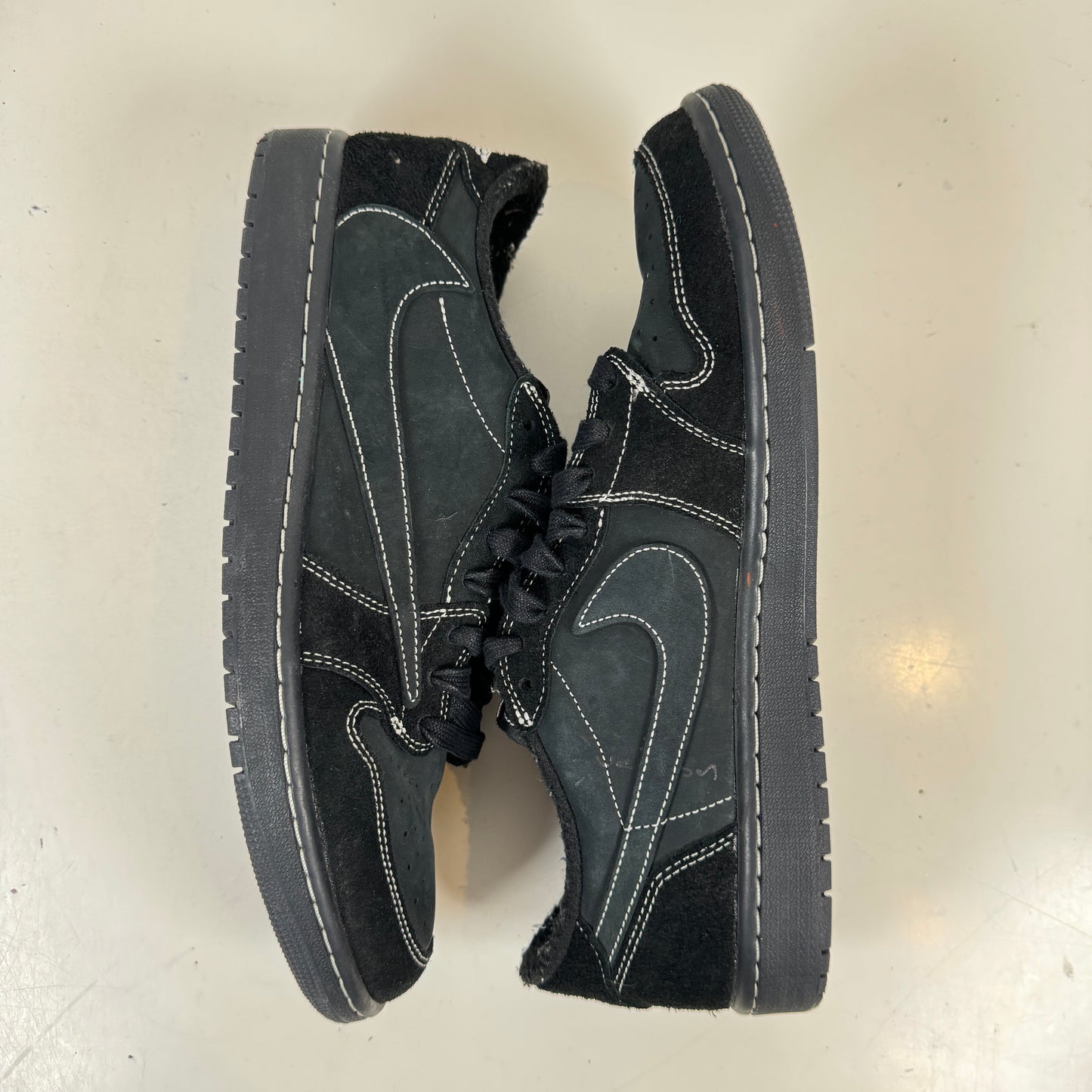 DM7866 001 Jordan 1 Retro Low OG Travis Scott Black Phantom [USED] - 11 M (Used)