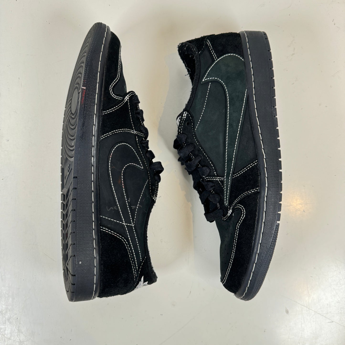 DM7866 001 Jordan 1 Retro Low OG Travis Scott Black Phantom [USED] - 11 M (Used)