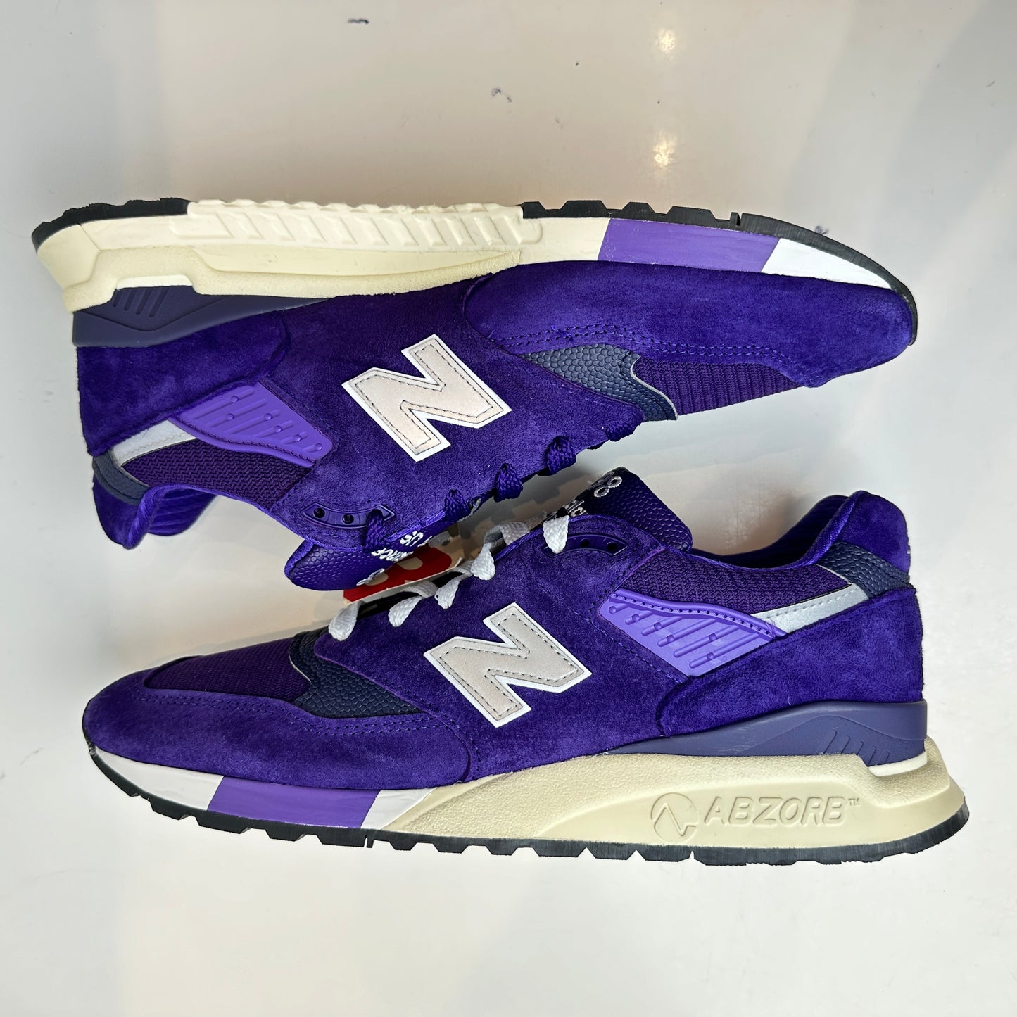 U998TE New Balance 998 MiUSA Teddy Santis Plum Purple [USED] - 11 M (Used)