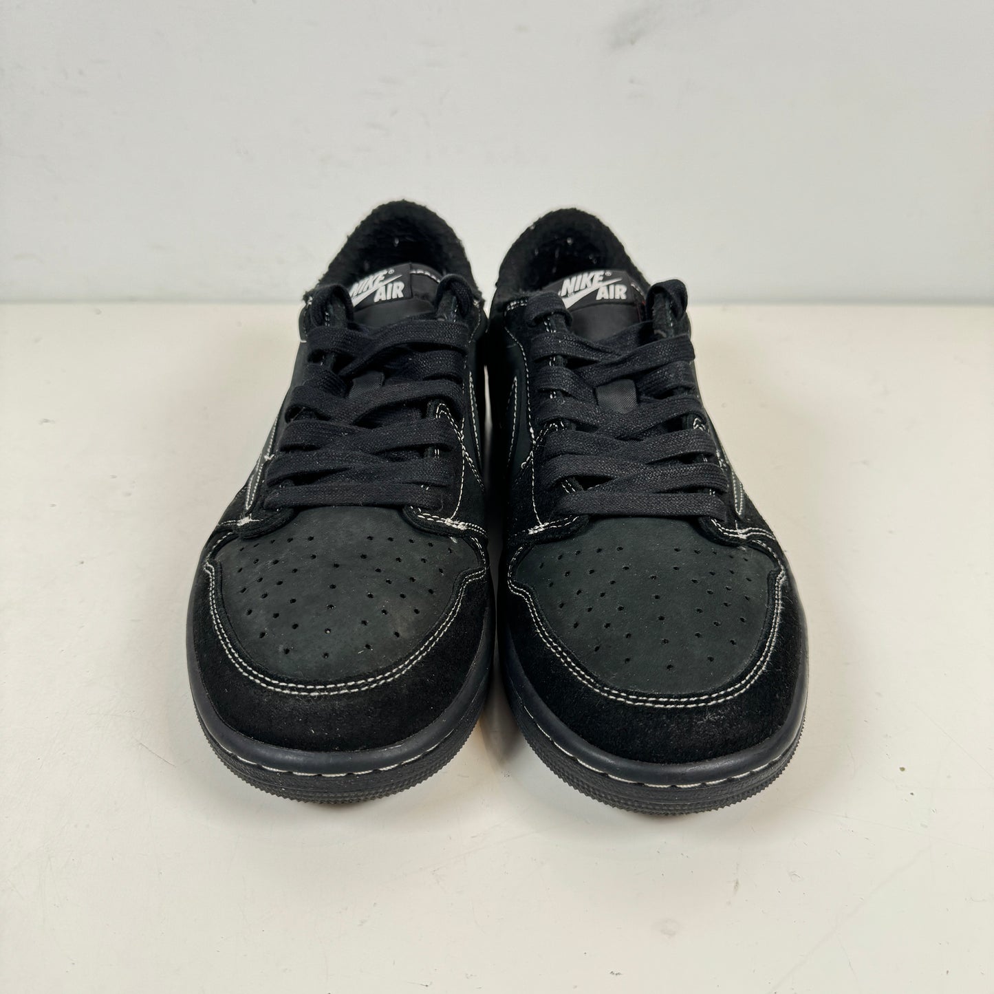 DM7866 001 Jordan 1 Retro Low OG Travis Scott Black Phantom [USED] - 10 M (Used)