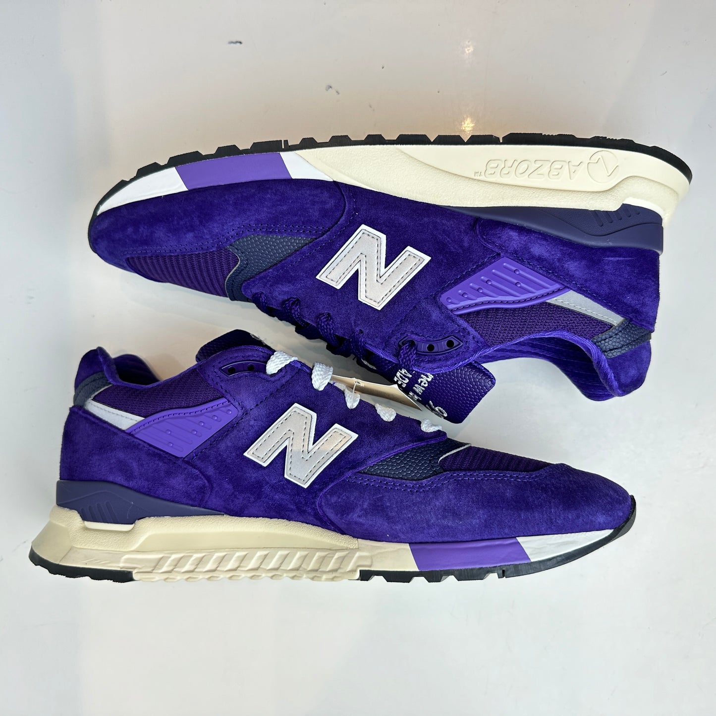 U998TE New Balance 998 MiUSA Teddy Santis Plum Purple [USED] - 11 M (Used)