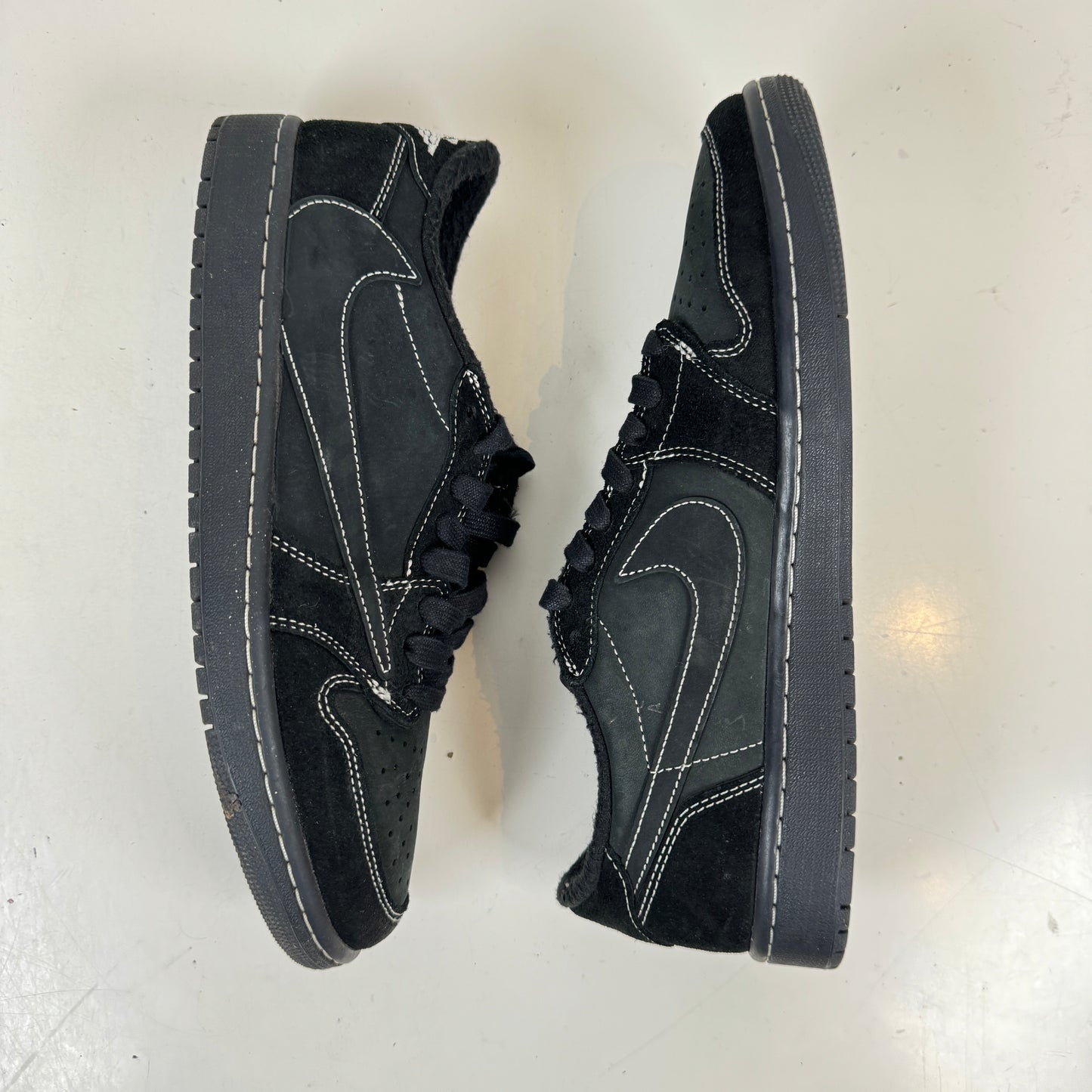 DM7866 001 Jordan 1 Retro Low OG Travis Scott Black Phantom [USED] - 10 M (Used)