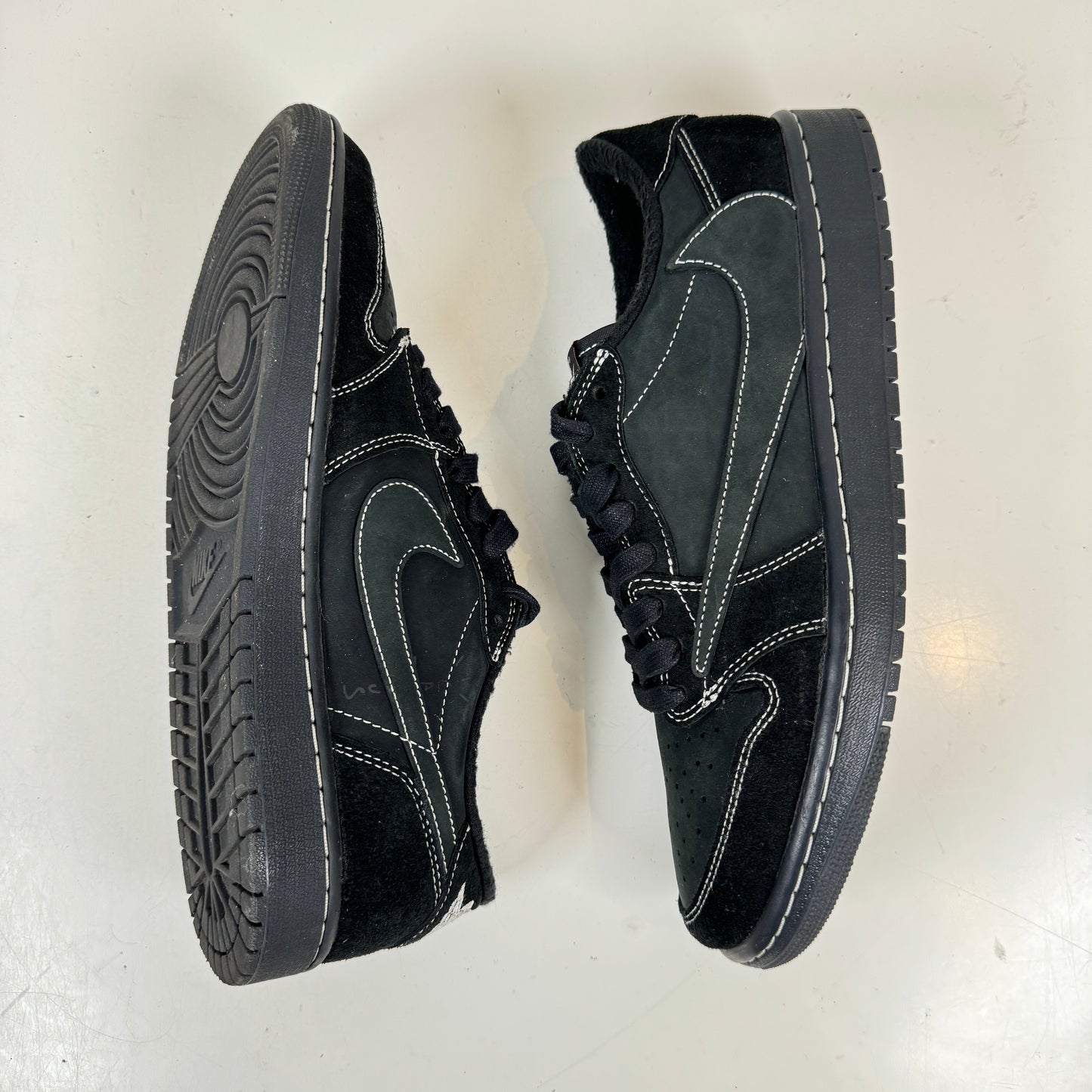 DM7866 001 Jordan 1 Retro Low OG Travis Scott Black Phantom [USED] - 10 M (Used)