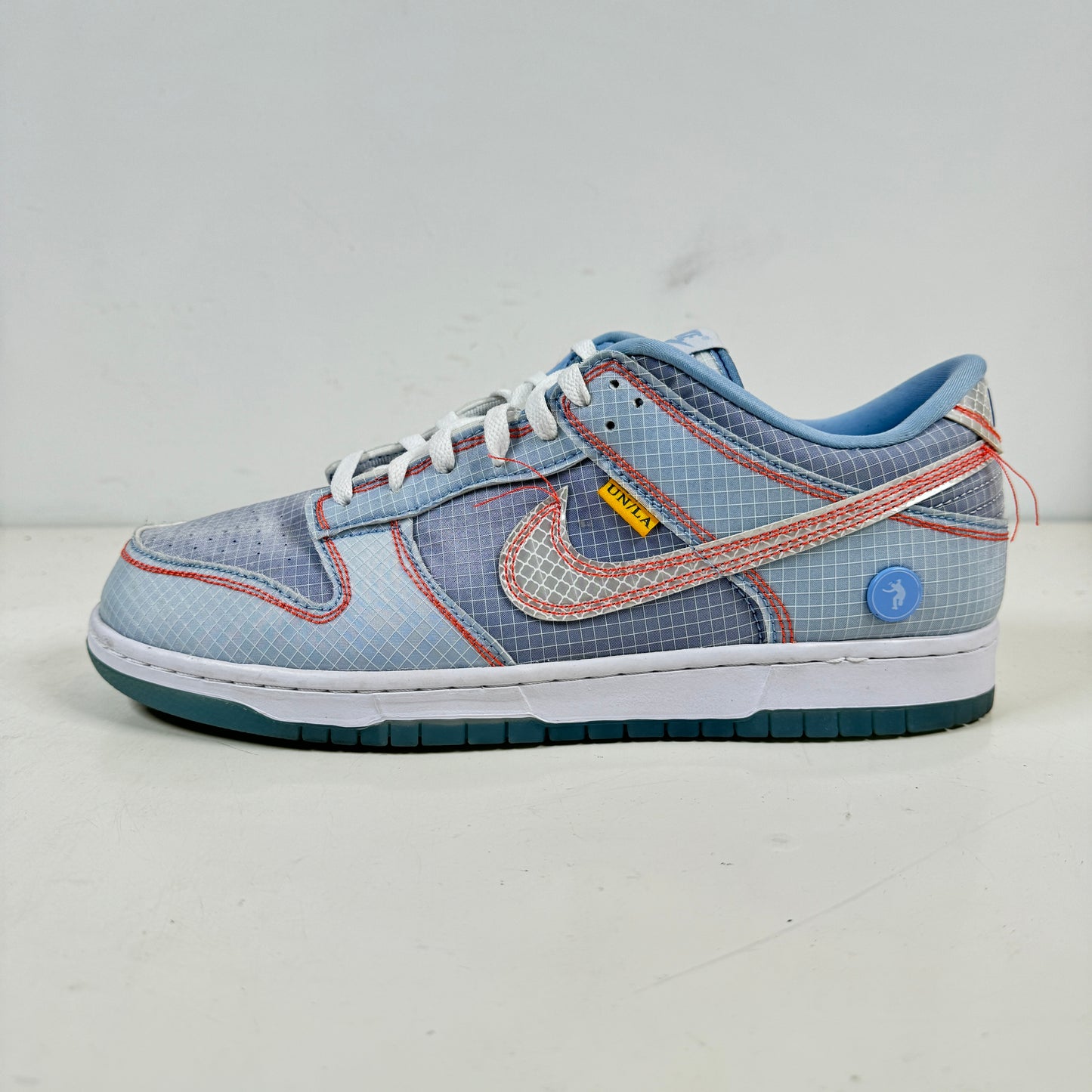 DJ9649 400 Nike Dunk Low Union Passport Pack Argon [USED] - 12 M (Used)