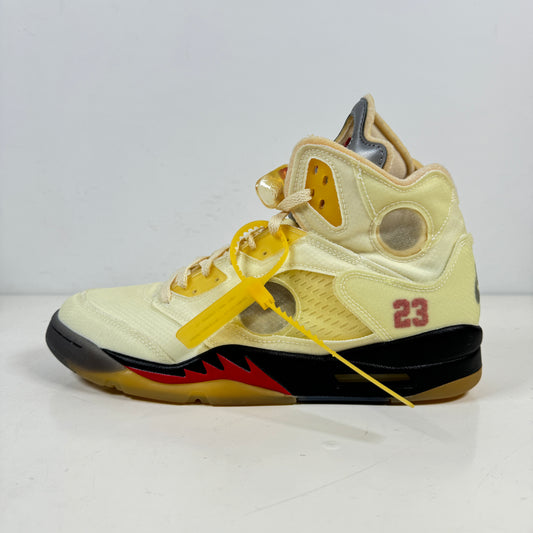 DH8565 100 Jordan 5 Off-White Sail [USED] - 12 M (VNDS)