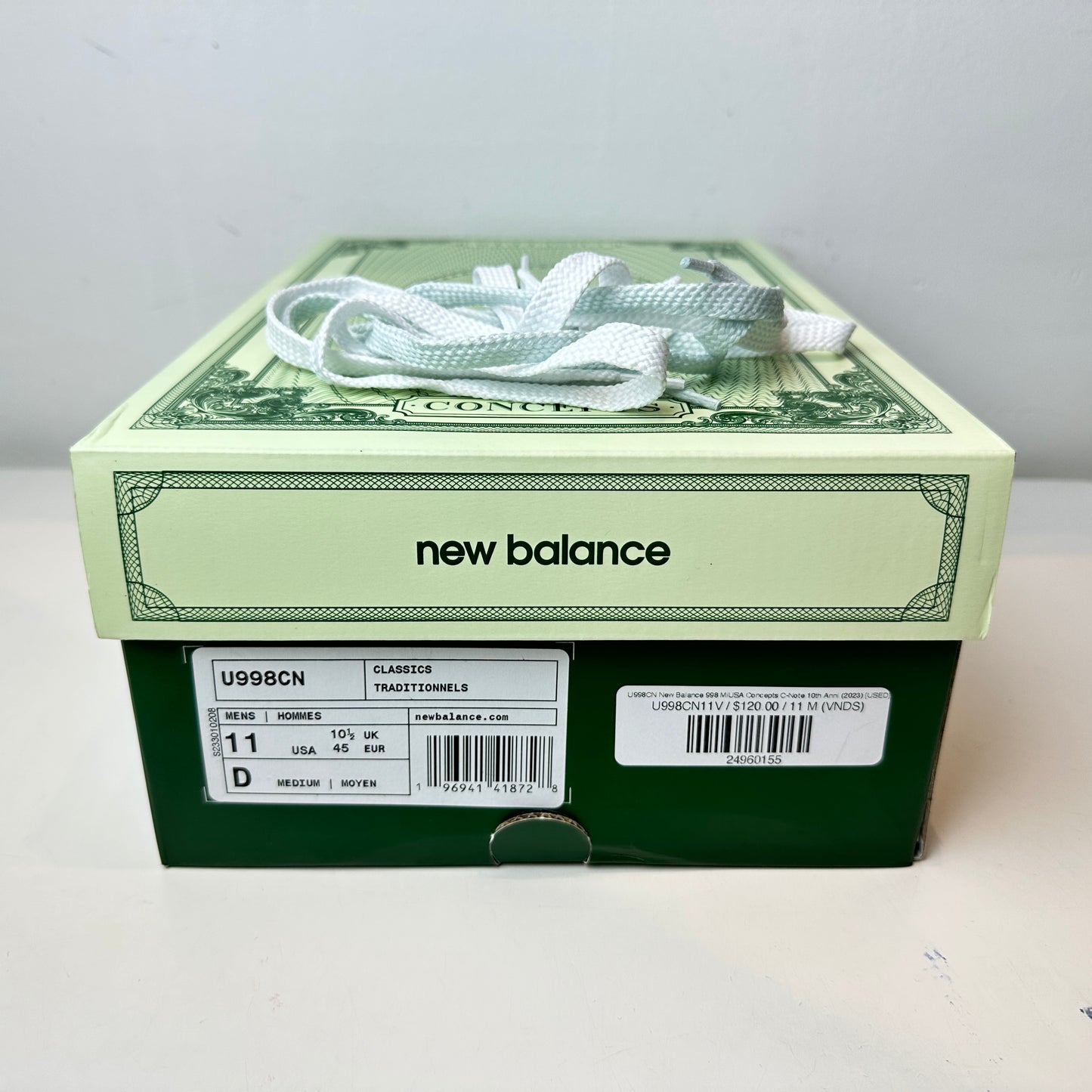 U998CN New Balance 998Concepts C-Note 10th Anniversary (2023) [USED] - 11 M (VNDS)