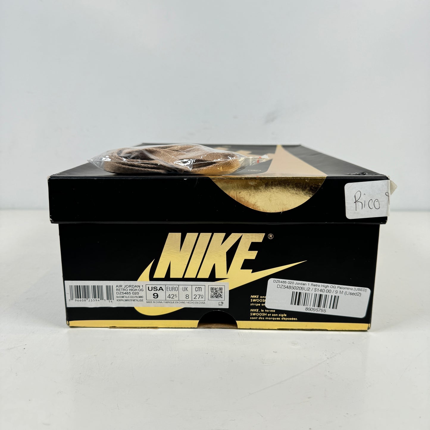 DZ5485 020 Jordan 1 Retro High OG Palomino [USED] - 9 M (Used2)