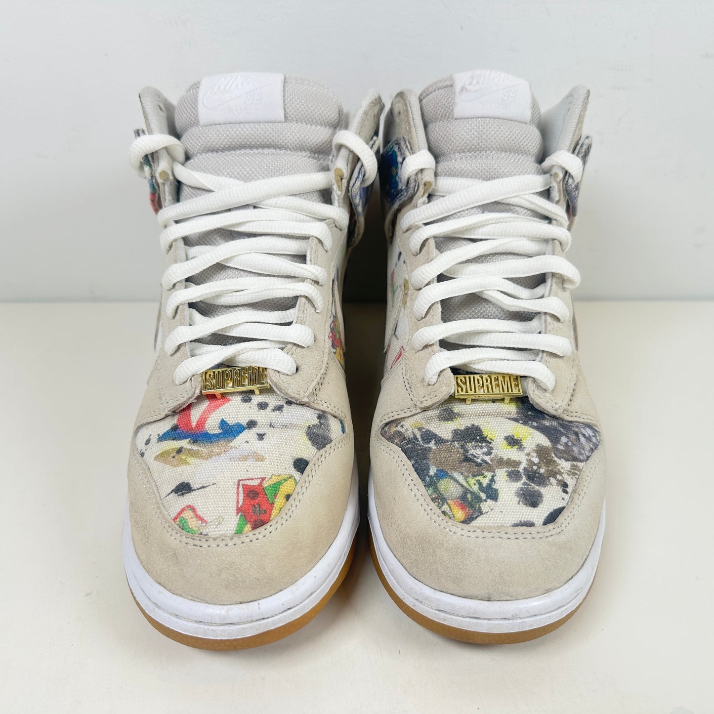 FD8779 100 Nike SB Dunk High Supreme Rammellzee [USED] - 8 M (Used)