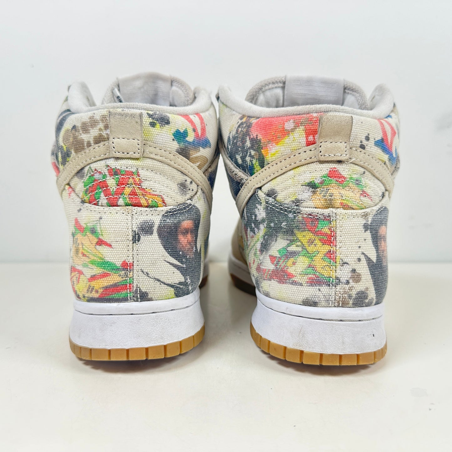 FD8779 100 Nike SB Dunk High Supreme Rammellzee [USED] - 8 M (Used)