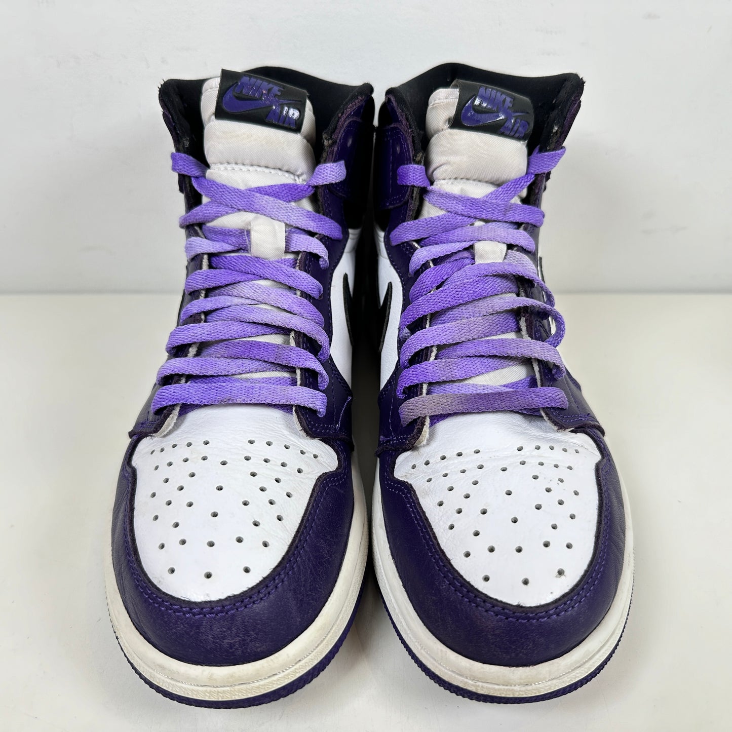 555088 500 Jordan 1 Court Purple [USED] - 8.5 M (Used2)