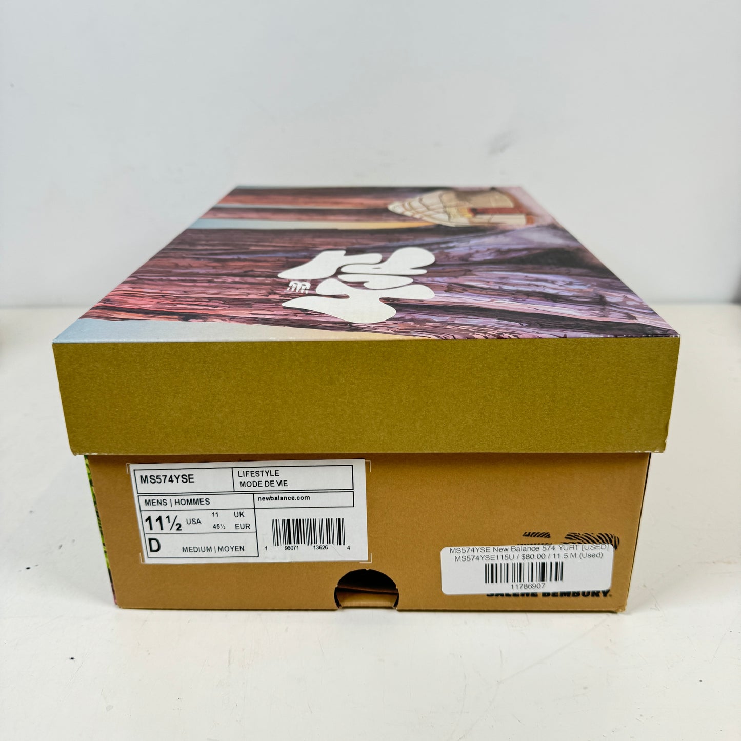 MS574YSE New Balance 574 YURT [USED] - 11.5 M (Used)