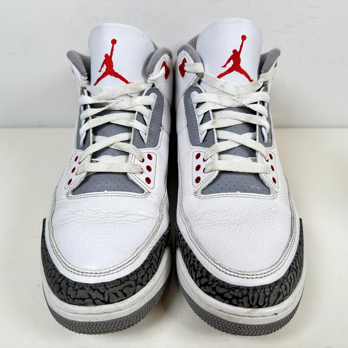 DN3707 160 Jordan 3 Retro Fire Red (2022) [USED] - 11 M (Used)